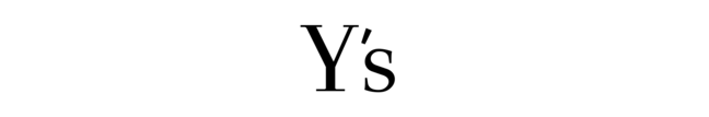 ys